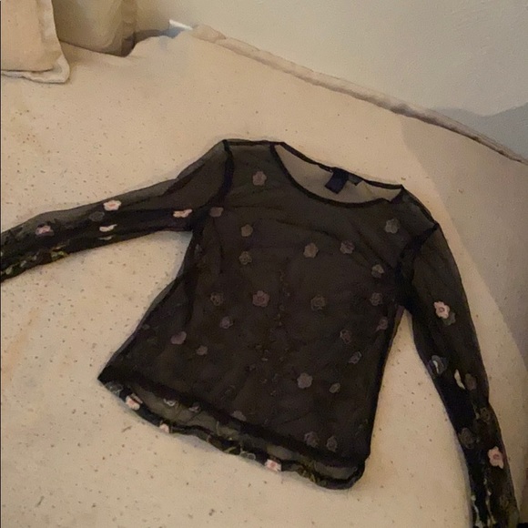 See through long sleeve shirt - Picture 4 of 4